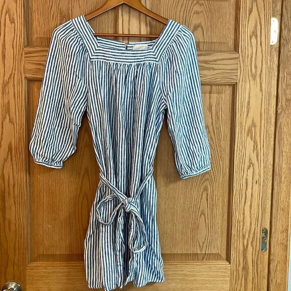 UNIVERSAL THREAD Square Neck Striped Dress - Picture 2 of 12